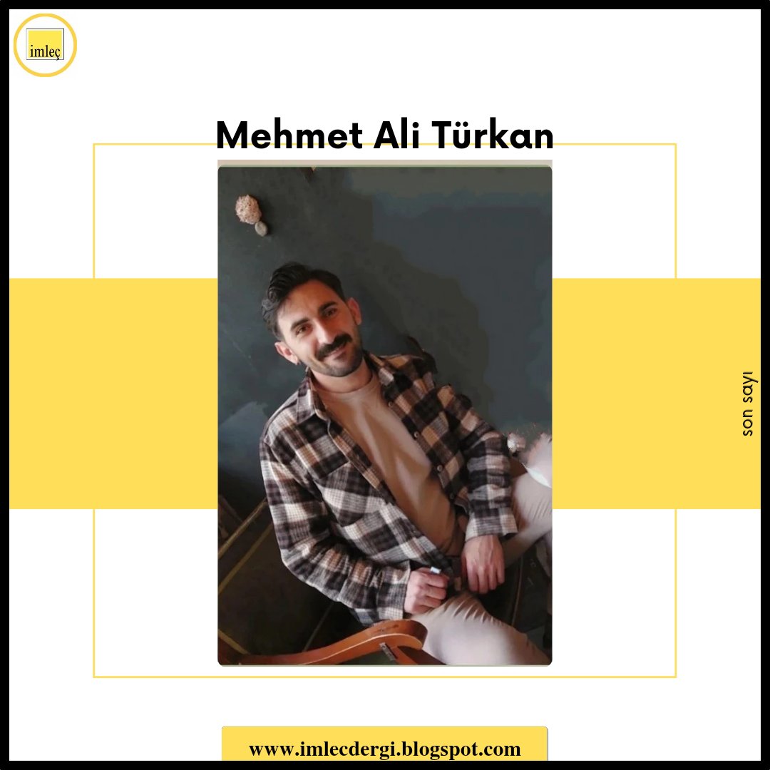 Mehmet Ali Türkan'ın ilk kez İmleç'te yayımlanan "Ağzın Gülmeye Kaim Kılınması Yahut Kahır" adlı eseri profilimizdeki linkte.