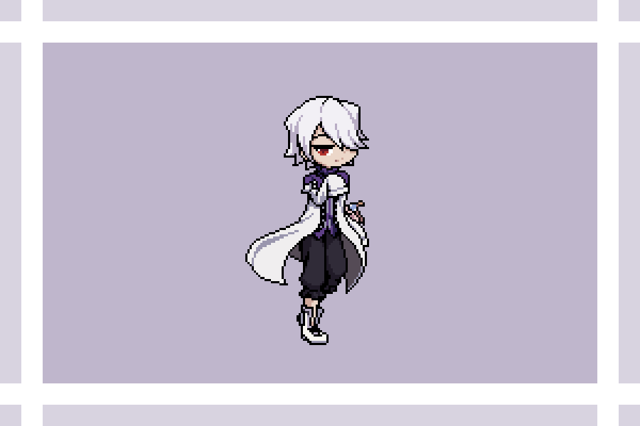 Little Pixel Inktober 2024, Day 14:
Xerxes Break (and Emily)!! 💕
#pixelart #PandoraHearts