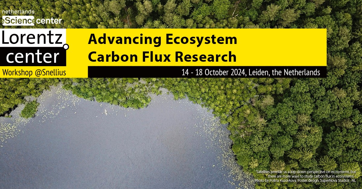 This workshop works on ‘advancing ecosystem carbon flux research’, with topics ranging from processes in the carbon cycle to machine learning tools and remote sensing. bit.ly/3BG7rYB
<a href="/gerbrand87/">Gerbrand Koren</a> <a href="/eScienceCenter/">Netherlands eScience Center @akademienl.social</a>