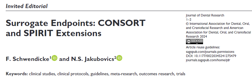 SPIRIT|CONSORT-SURROGATE tweet media