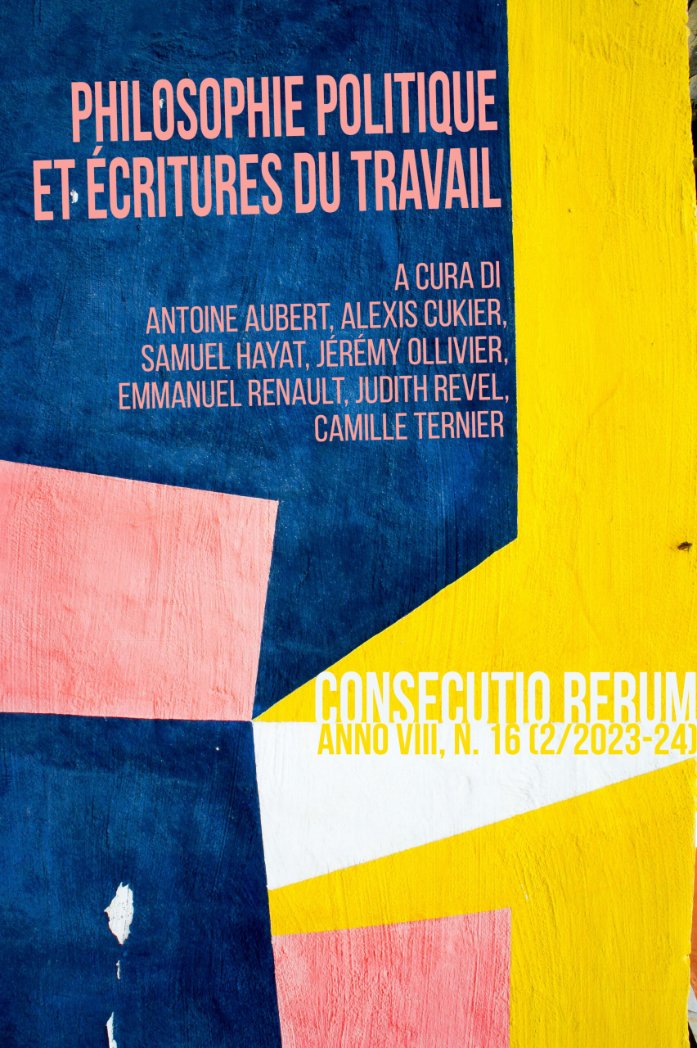 Vous trouverez tout le dossier, et des varias, en accès libre, sur le site de la revue. Merci à toute l'équipe pour le travail remarquable d'édition. Bonne lecture ! consecutio.org