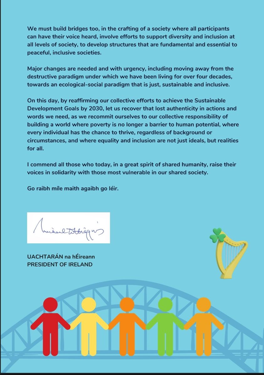 17octcomIRL's tweet photo. The Irish 17th October Committee is proud to share this year's #17octIRL national booklet; including details of 17 October events around Ireland, the Dublin event at the Poverty stone, the President’s message, the theme &amp; concept note &amp; more;
#EndPoverty
https://t.co/OqzQ1vvvJI https://t.co/ksl7DxvUhP