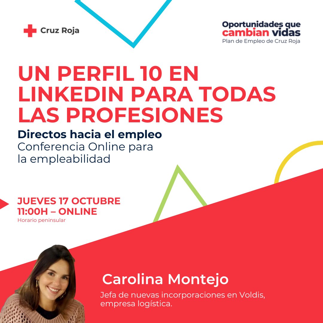 LinkedIn no es solo para algunas profesiones, es para tod@s. 🌍 El 17 de octubre a las 11:00 h, en #DirectosHaciaElEmpleo, te enseñaremos cómo hacer que tu perfil destaque, ya seas ingenier@, diseñador@, mecánic@ o educador@. ¡Es GRATIS! 👉 bit.ly/Directos_T10