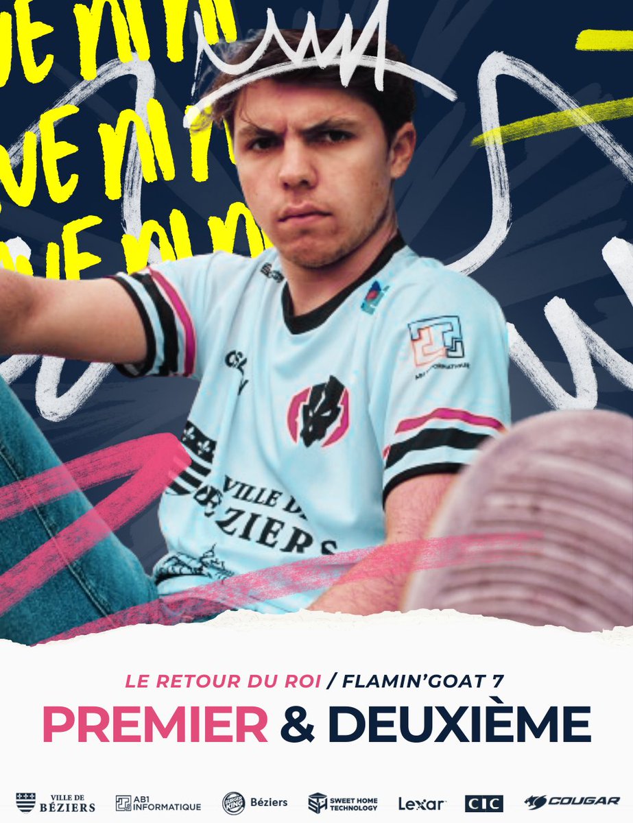 oslowesport's tweet image. Ce week-end, @Quenini_ssb était en mission ! 💥

Premier au Retour du Roi à Carcassonne ! 🏆
Deuxième au Flaming Goat #7 à Montpellier 🥈

Bravo champion ! #FightForFuture