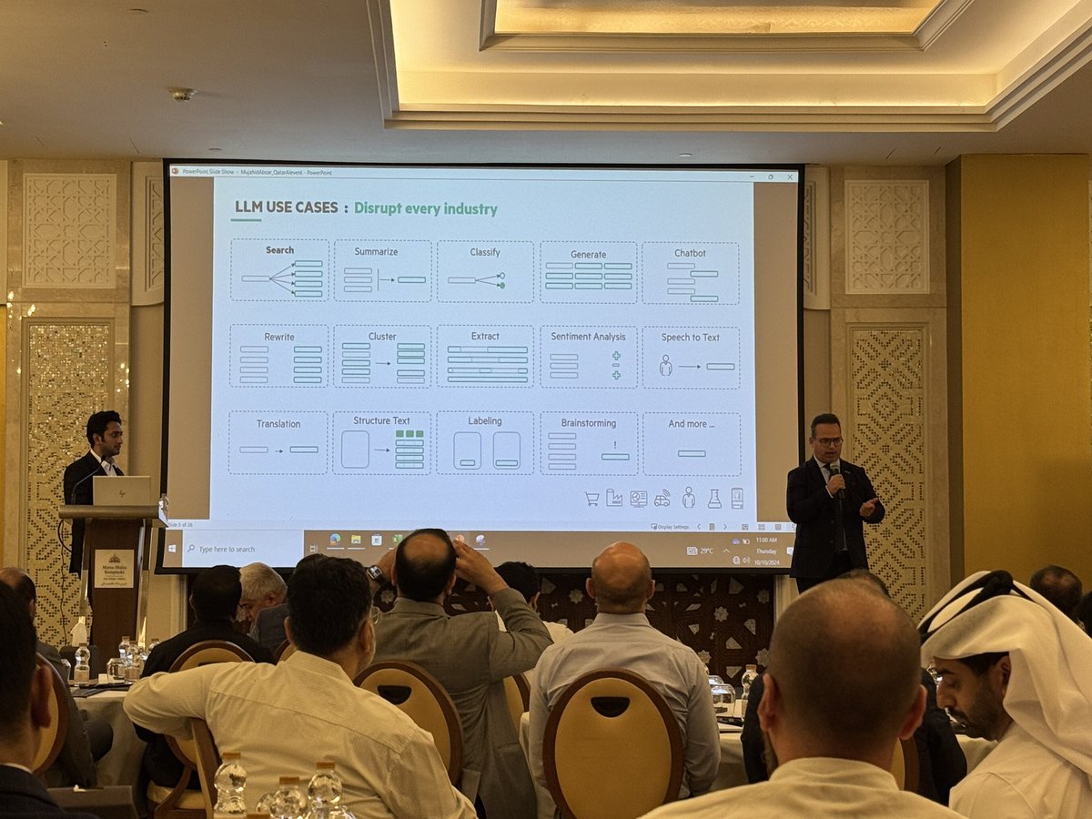 aassadi's tweet photo. @HPE AI Platform is Amazing thanks Information and Communication Technology W.L.L. for the invitation it was very insightful session.

#ICTQatar #HPE #GenAI #Technology #Qatar https://t.co/ihfKWii67K