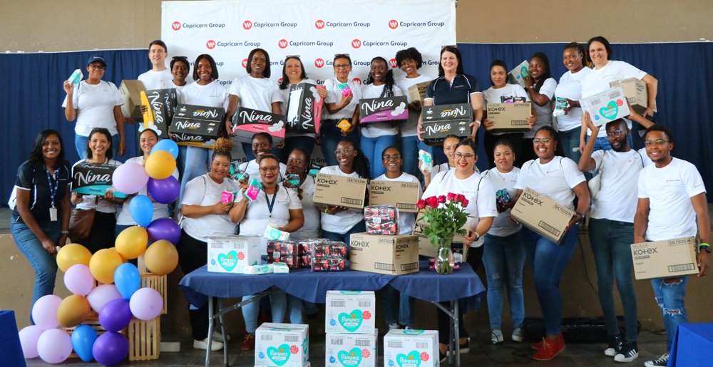 GroupCapricorn's tweet image. On October 11th, Capricorn Group celebrated the International Day of the Girl Child by collecting 2,490 packs of sanitary pads to support vulnerable girls in needy communities. Read more at bit.ly/3BF94ps

#MakePositiveChanges
#ConnectorOfPositiveChanges