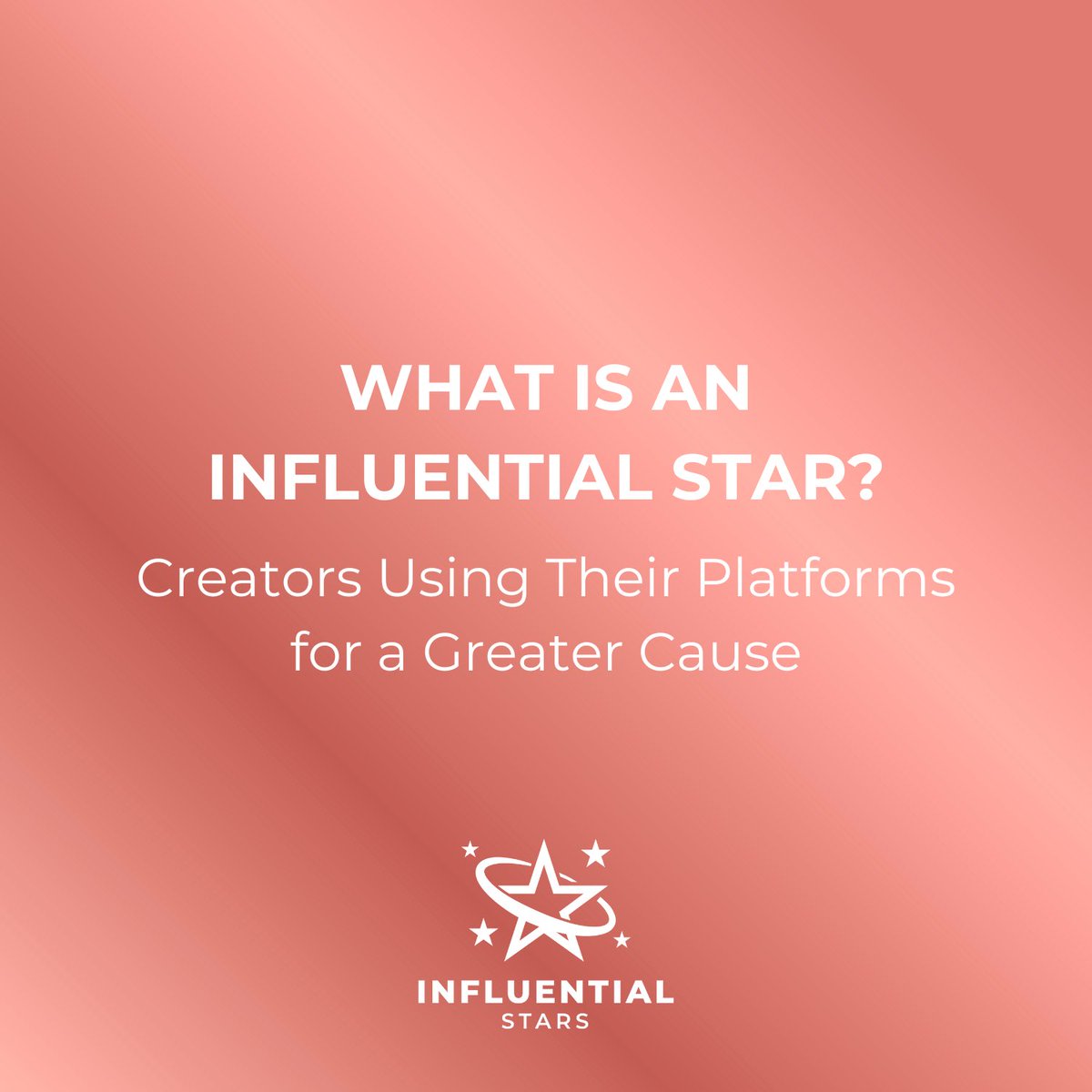 1nfluentialstar's tweet image. An Influential Star ⭐️ is a UK-based creator/celebrity (18+) with 10k+ followers. We connect them with charitable causes, offering unique experiences like meet &amp;amp; greets and FIt List challenges to raise awareness and funds! #InfluentialStars #Charity