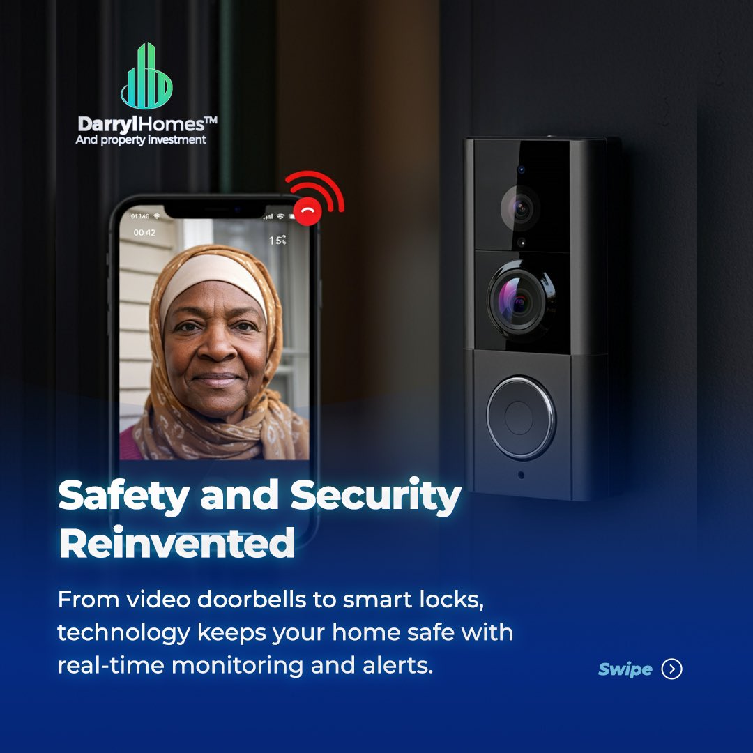 darrylhomesltd's tweet photo. Smart homes aren’t just a trend—they’re the future of innovation, revolutionizing how we live, connect, and save time and energy. 
#darrylhomes #lifestyledevelopers #lekkiajahikoyi #smarthomes #lessenergylesscost #innovation https://t.co/tfZV7cC76p