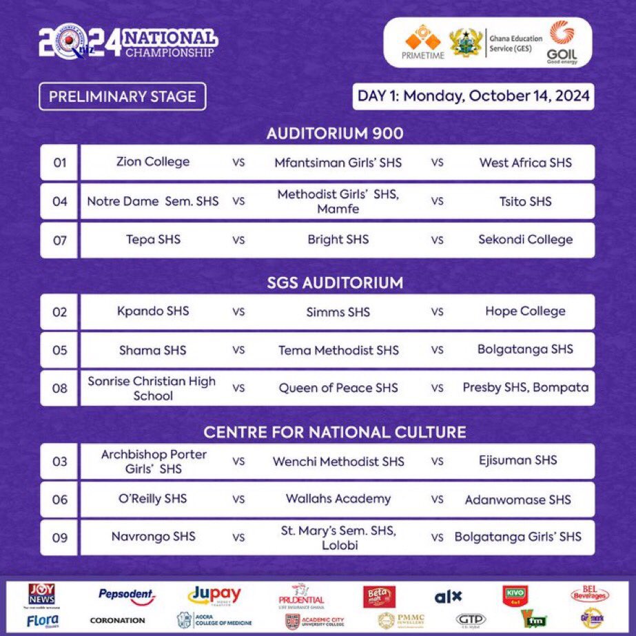 Tomorrow’s context 
#nsmq2024
#NSMQArrivals 
#NSMQ
<a href="/NSMQGhana/">National Science & Maths Quiz</a>