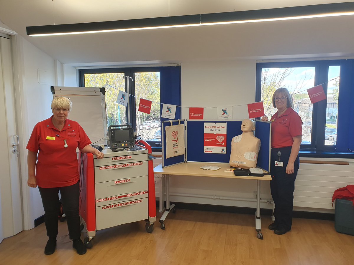 National restart a heart month at Maidstone and Tunbridge Wells NHS Trust  #RestartAHeart <a href="/MTWnhs/">Maidstone and Tunbridge Wells NHS Trust</a>