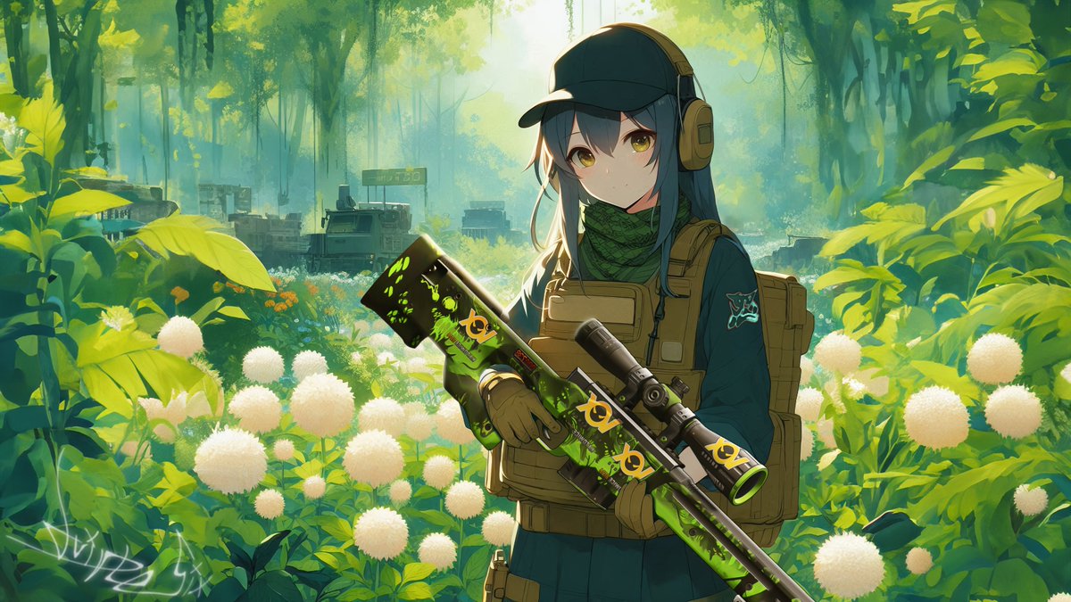 Starting the Week with a fresh new Artwork
This one was for <a href="/CssNuke/">fatkidforsale</a> 🫡

Who can spot the little easter egg?