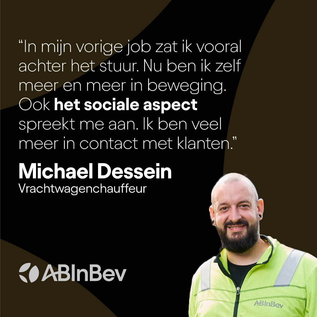 Bij AB InBev staan gepassioneerde en toegewijde medewerkers zoals Victoria en Michael centraal. Of je nu in sales of logistiek aan de slag wilt, de mogelijkheden om te groeien en impact te maken zijn eindeloos! 🚀💪

#ABInBev #ThatsWhoWeAre