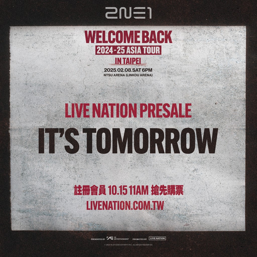 Live Nation Taiwan tweet media