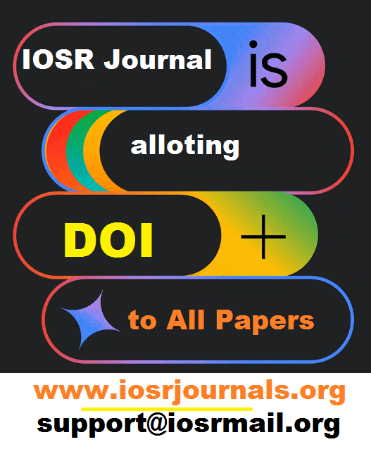 iosrresearch's tweet photo. IOSR Journal is providing DOI to all articles. If your article published in IOSR Journals and DOI is not working, kindly mail to support@iosrmail.org https://t.co/vWz4XQlApy