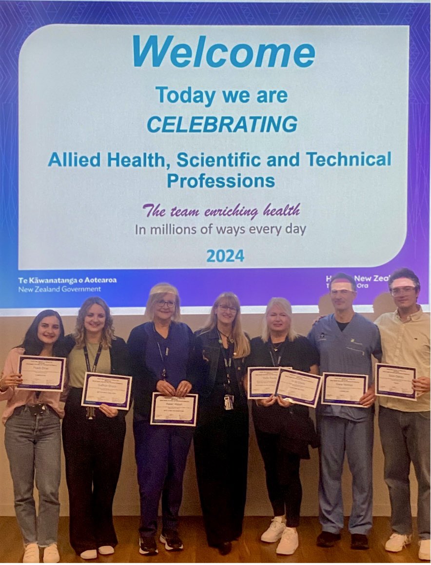 Happy AHP’s Day! Thank you to all the amazing Hauora Haumi Allied Health Scientific &amp; Technical Professions who make a difference every day. 
<a href="/HNZWaitemata/">Health NZ - Waitematā</a> celebrated acknowledging our people nominated by their peers as someone who upholds our values #AHPsDay2024 #ProudToBeAHP