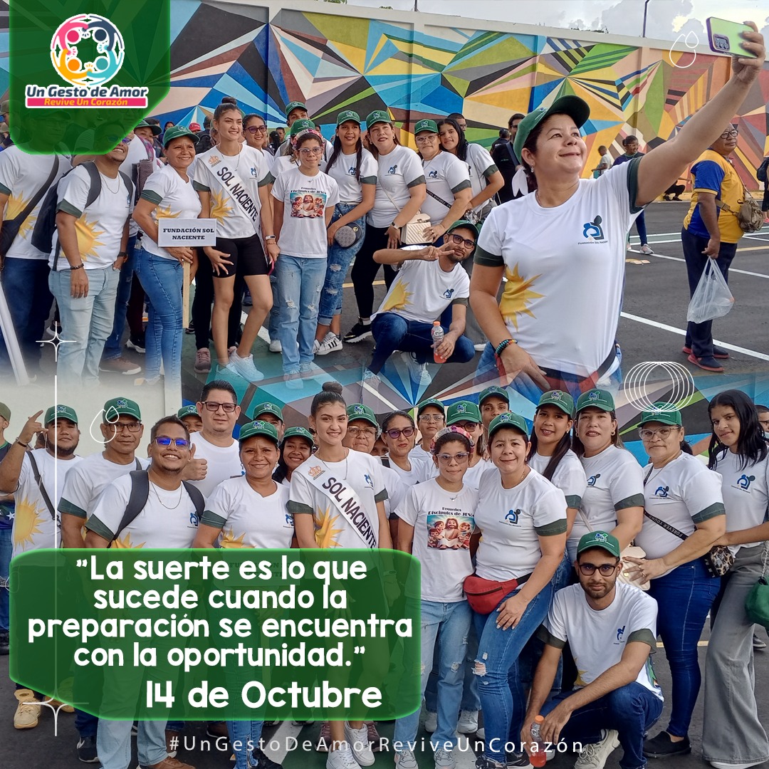 #FelizLunes 
"La suerte es lo que sucede cuando la preparación se encuentra con la oportunidad."
#UnGestoDeAmorReviveUnCorazón 
#14Oct
