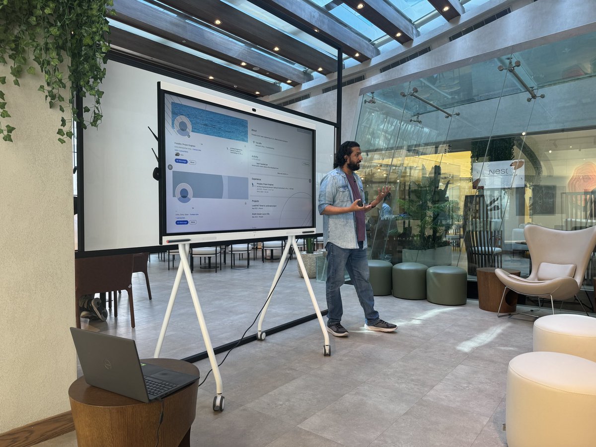 aassadi's tweet photo. I had the opportunity to attend the #Linkedln101 workshop today at #Nest, led by the knowledgeable and engaging Muhammad Nasir

The session was incredibly informative and provided valuable insights into optimizing our #Linkedin profiles https://t.co/Poa7pHP0a1