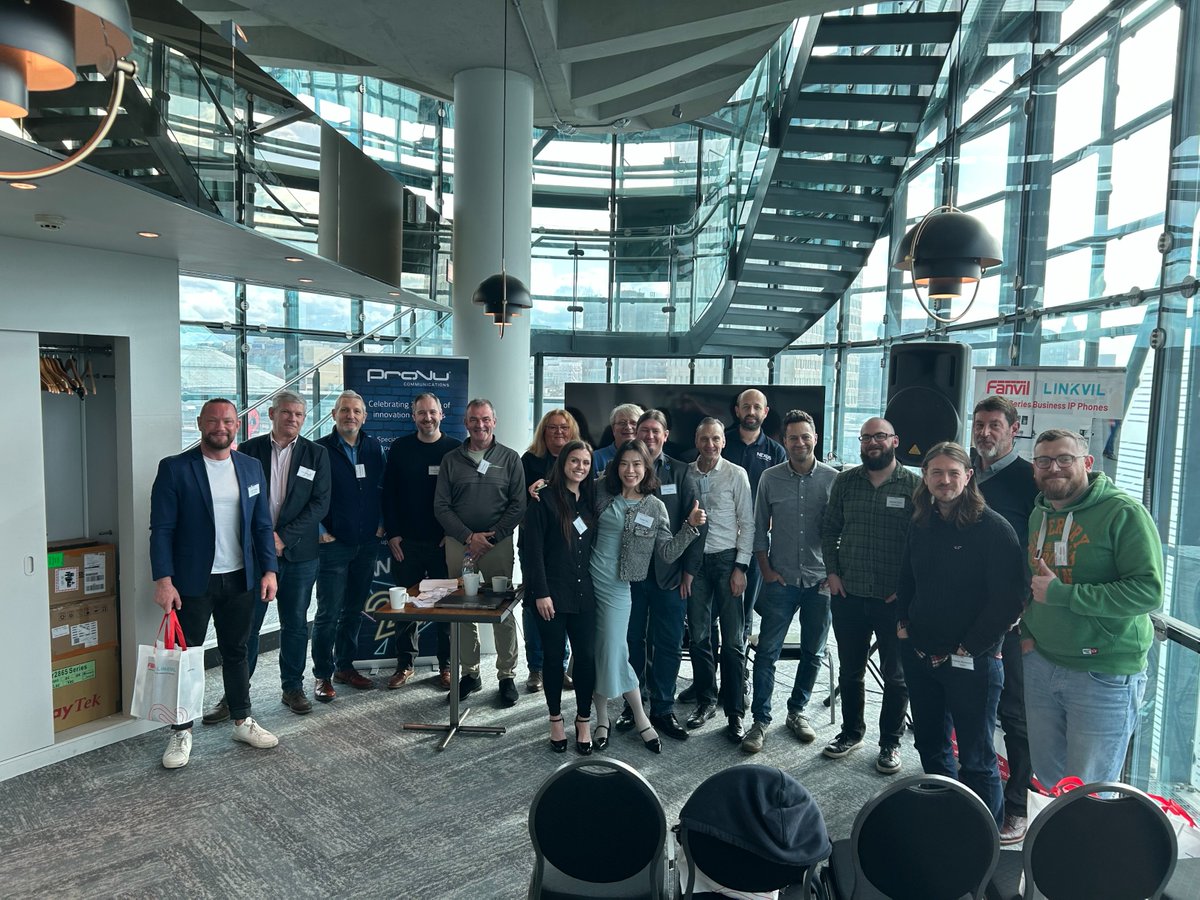 FanvilOfficial's tweet photo. From product demos to deep discussions on the future, Fanvil Partner Day was fantastic. Thank you to everyone who came out and connected with us!

#Fanvil #LINKVIL #Activity #channelpartners #partner #IPdevices https://t.co/yhHBURo6Ji