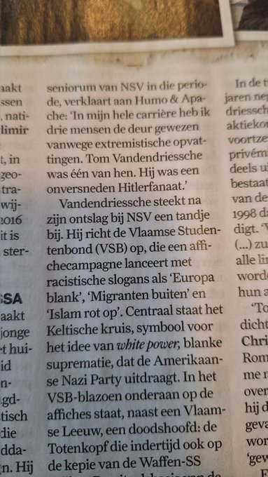 HidingFromStalkers - 2 pic. @TomVandendriese U bent niet " het volk", en gelukkig maar 🤮 https://t.co/BMCemdIEUR