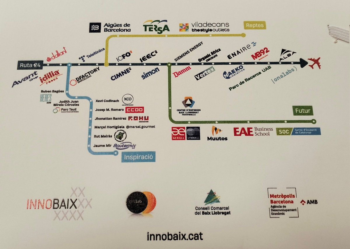 ccoo_bll_apag's tweet photo. Avui el nostre SG @JmRomero73 ha participat al programa #Innobus24.
El jovent emprenedor ha de conèixer els agents q interactuen al model econòmic i empresarial del #BaixLlobregat i la funció social de @ccoocatalunya.
Gràcies x permetre'ns participar i molta sort futur! https://t.co/TScaB3lKB6