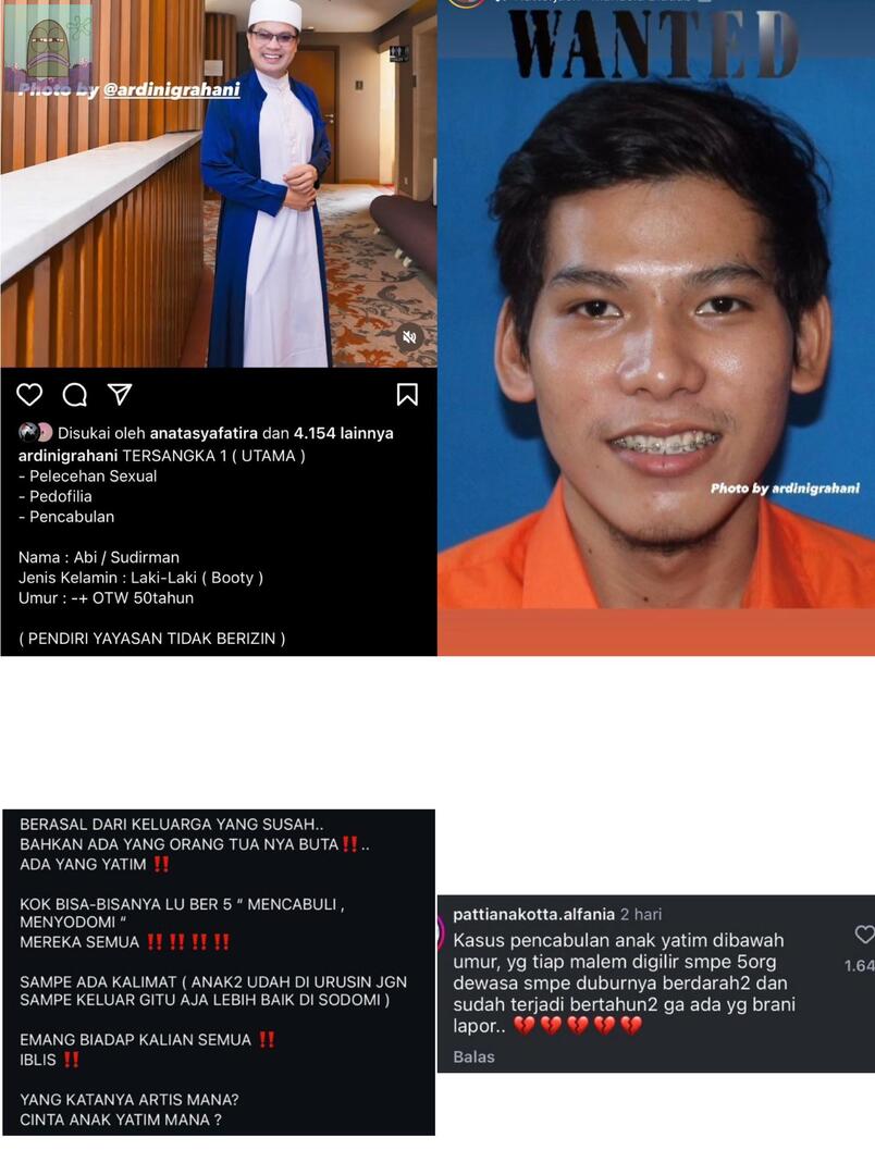 tanyakanrl's tweet image. 💚 kalian ga lupa kan sama kasus anak2 panti yg di s*d*mi pimpinannya itu? kobisa si kasus pedofil ini cepet banget redupnya, ini loh yg harusnya di ramein tuh bukan kasus selebgram selingkuh yg gajelas 😭 please ramein lg guyss smpe si plaku dapet hukuman setimpal 🙏🏻