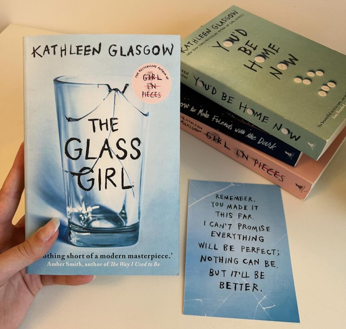 ed public relations (@ed_pr) on Twitter photo Come along this evening to Booktokker Brittany Guys hosting an in conversation with bestselling author Kathleen Glasgow all about her new novel #TheGlassGirl at <a href="/WaterstonesTraf/">Waterstones Trafalgar Sq.</a>!
🎟️ Tickets are still available waterstones.com/events/the-gla…
#YA #Booktok Come along this evening to Booktokker Brittany Guys hosting an in conversation with bestselling author Kathleen Glasgow all about her new novel #TheGlassGirl at <a href="/WaterstonesTraf/">Waterstones Trafalgar Sq.</a>!
🎟️ Tickets are still available waterstones.com/events/the-gla…
#YA #Booktok