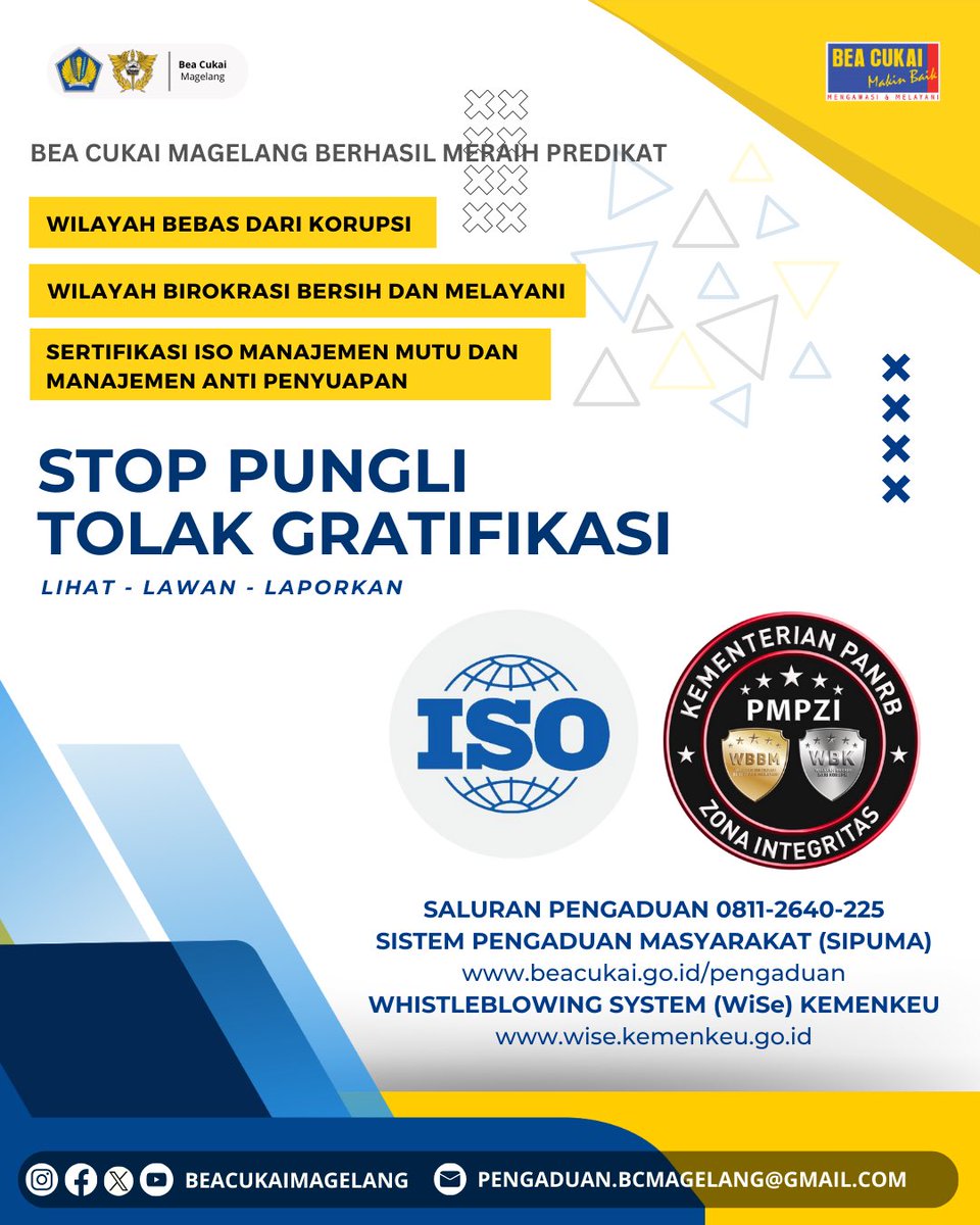 Bea Cukai Magelang tweet media