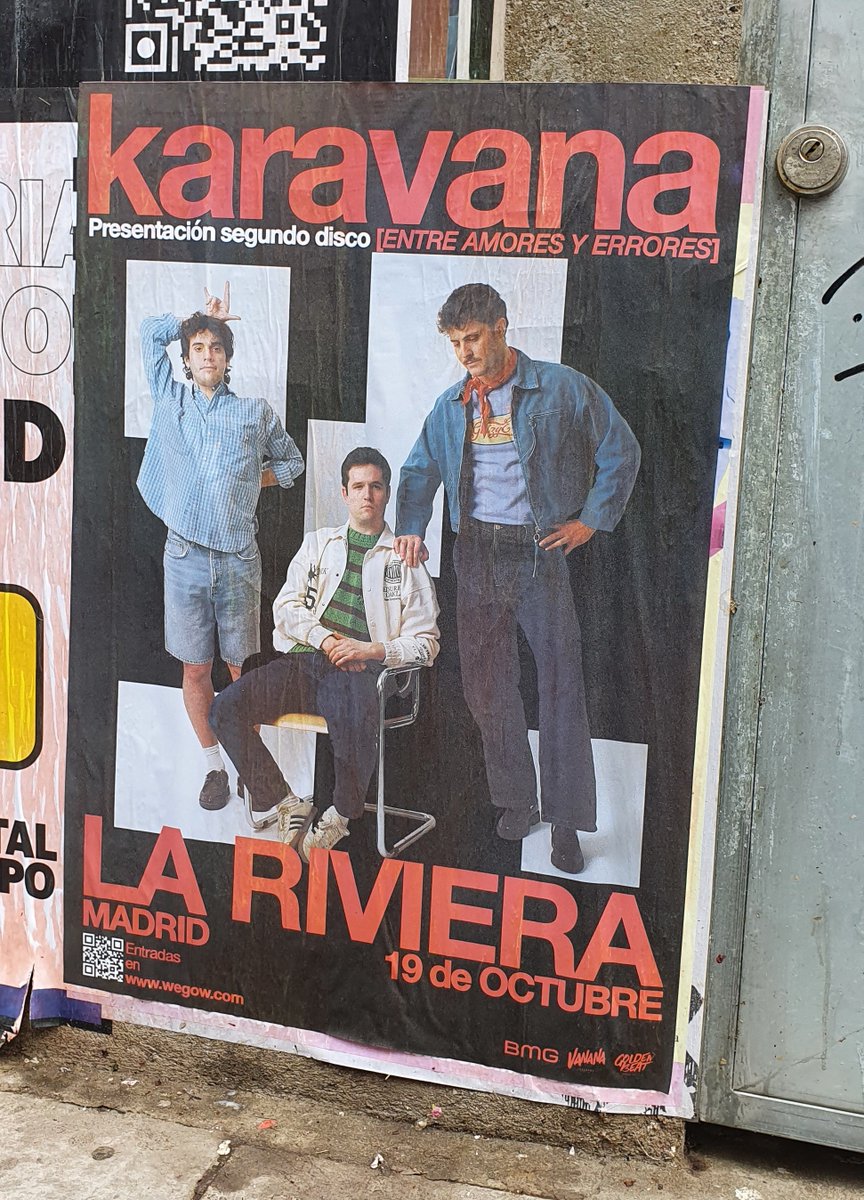 CriadoEnterado's tweet photo. ¡Comienza una semana muy importante para KARAVANA!

El próximo sábado, presentación en Madrid de su segundo álbum: 'Entre amores y errores'. https://t.co/BEoQEgSrTo