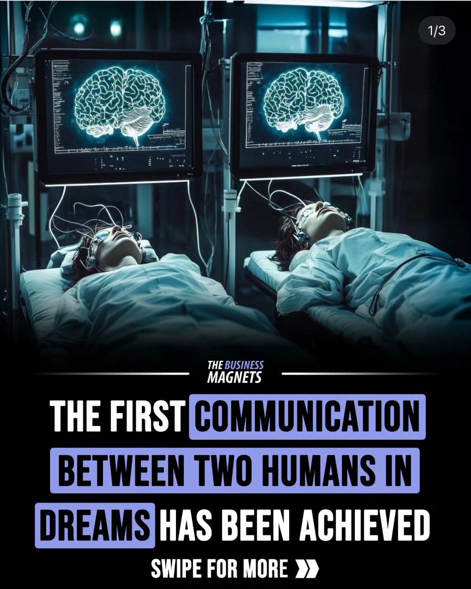 Sandcoh30's tweet image. Dream communication is now a reality! 🚀 REMspace has achieved the first-ever message exchange between two people during lucid dreams. Imagine the possibilities for mental health, skill learning, and more. The future of dreams is here! #Neurotech #LucidDreaming #Innovation