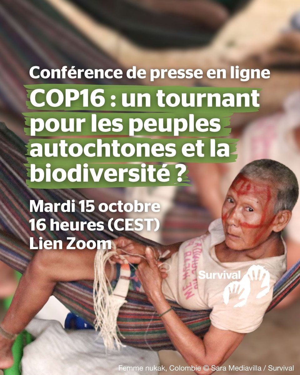 Survival International France tweet media