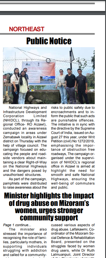 RO-MIZORAM NHIDCL tweet media