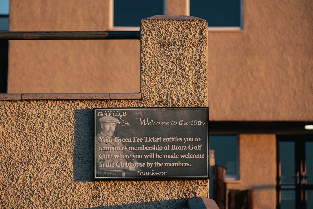 As you finish your round and walk off the 18th green, you'll be greeted by a familiar sign: "Welcome to the 19th." 

Your green fee entitles you to temporary membership, so you can experience the full benefits of being a part of our golfing community.