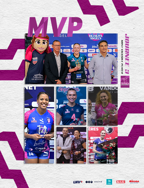 👑𝗠𝗩𝗣 𝗝𝟯 - 𝗦𝗮𝗳𝗼𝗿𝗲𝗹𝗹𝗲 𝗣𝗼𝘄𝗲𝗿 𝟲 👑
👏Eva SVOBODOVA, Valeriia GAMANOVICH, Jazmine WHITE, Julia CASADEI, Alexandra HADRYCH, Britt RAMPELBERG, Haylie BENNETT

#MVP #SP6