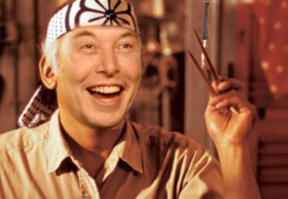 Congrats <a href="/SpaceX/">SpaceX</a>  🥢🚀