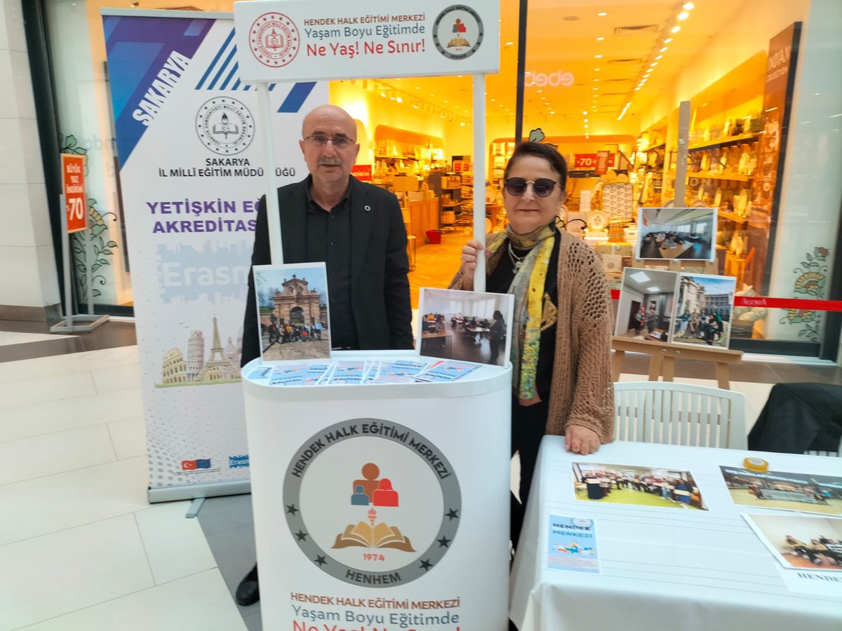 HEgitim's tweet photo. 14-19 Ekim Erasmus Days etkinlikleri kapsamında Sakarya İl Milli Eğitim Müdürlüğümüzün düzenlemiş olduğu Erasmus+ Yaygınlaştırma Faaliyetine, Yetişkin Eğitimi Akreditasyonu Konsorsiyum üyesi olan Hendek Halk Eğitim Merkezi, İdareci ve Öğretmenleriyle katılım sağlamıştır. https://t.co/9pyCjhYwzF