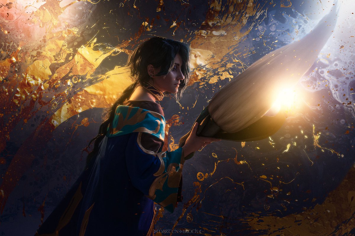 yong (@yong_cosplay) on Twitter photo A painter meets their subject eye to eye
Hwei by me
Ph&edit by <a href="/mothermarten/">Катя Куница</a>
#LeagueOfLegends #Hwei #cosplay A painter meets their subject eye to eye
Hwei by me
Ph&edit by <a href="/mothermarten/">Катя Куница</a>
#LeagueOfLegends #Hwei #cosplay