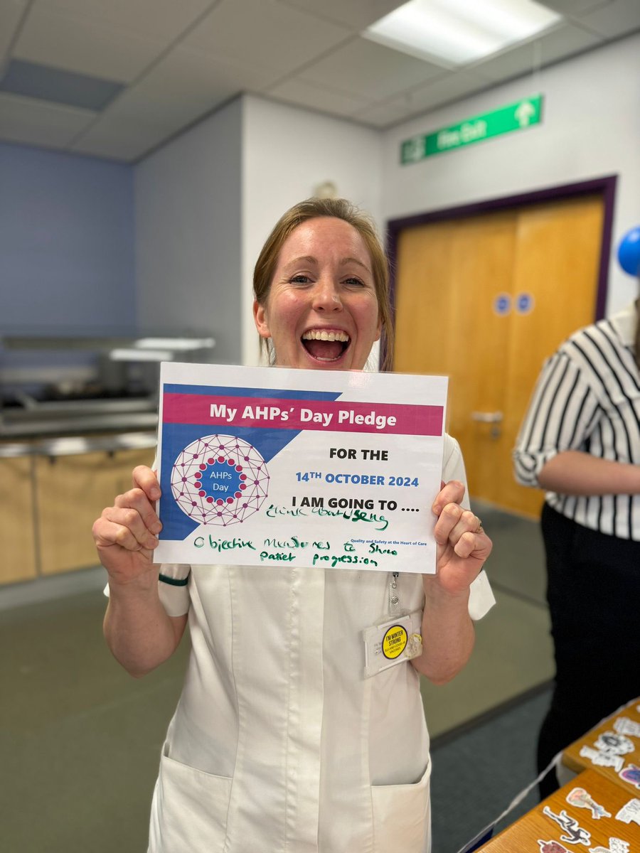JoSimPhysio's tweet photo. Fourth  round of photos from our AHP Marketplace today… it was so fun talking to so many people about the important role we play in improving patient Safety and Quality of Care @WUTH_Therapies @WeAHPs @WUTHImprovement @WUTHstaff https://t.co/66eCBl9J9a