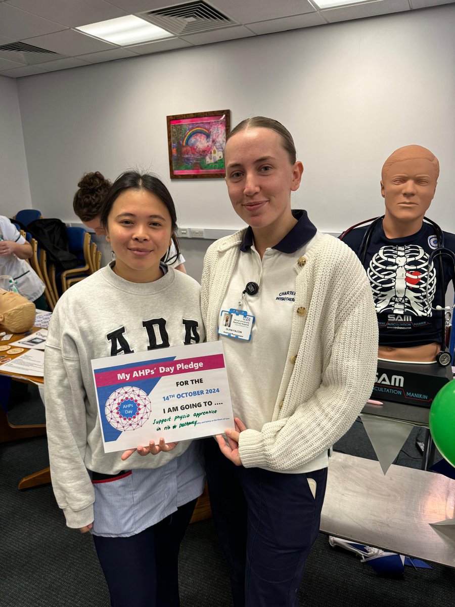 Fourth  round of photos from our AHP Marketplace today… it was so fun talking to so many people about the important role we play in improving patient Safety and Quality of Care <a href="/WUTH_Therapies/">WUTH Therapies</a> <a href="/WeAHPs/">WeAHPs 💙</a> <a href="/WUTHImprovement/">WUTH Improvement Team</a> <a href="/WUTHstaff/">WUTH Staff</a>