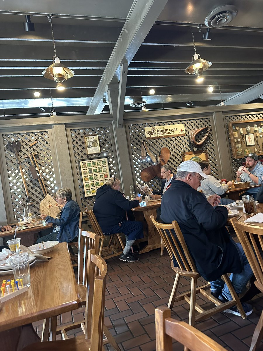 Support your local Cracker Barrel