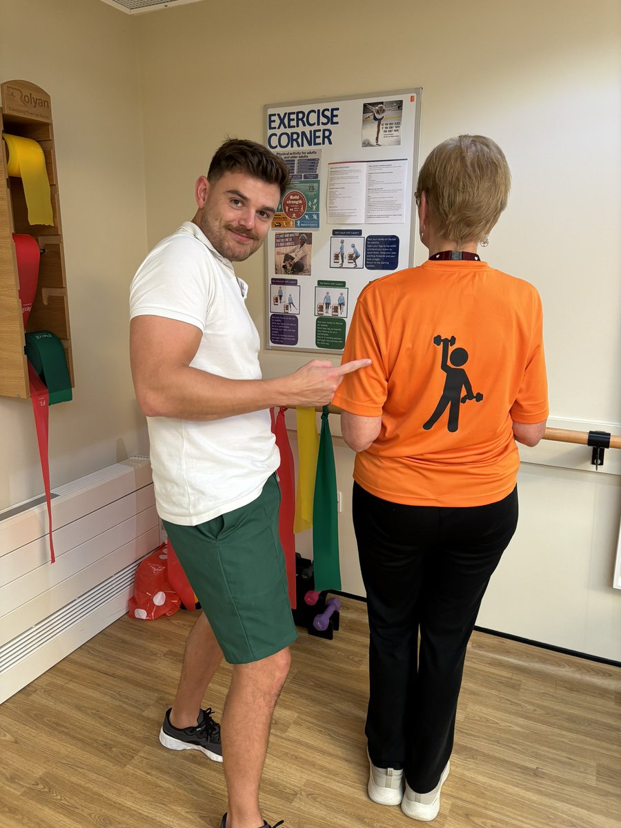 Paulton Hospital Inpatient Therapies (@paultontherapy) on Twitter photo Chris has kindly taken on the role of our first ‘Exercise Volunteer’.
During her afternoon on the ward Chris assisted 6 patients through a prescribed exercise programme & increased daily therapy by 120 minutes!
This is an initiative we hope to keep growing.
<a href="/ReconGamesUK/">ReconditionTheNation</a> Chris has kindly taken on the role of our first ‘Exercise Volunteer’.
During her afternoon on the ward Chris assisted 6 patients through a prescribed exercise programme & increased daily therapy by 120 minutes!
This is an initiative we hope to keep growing.
<a href="/ReconGamesUK/">ReconditionTheNation</a>