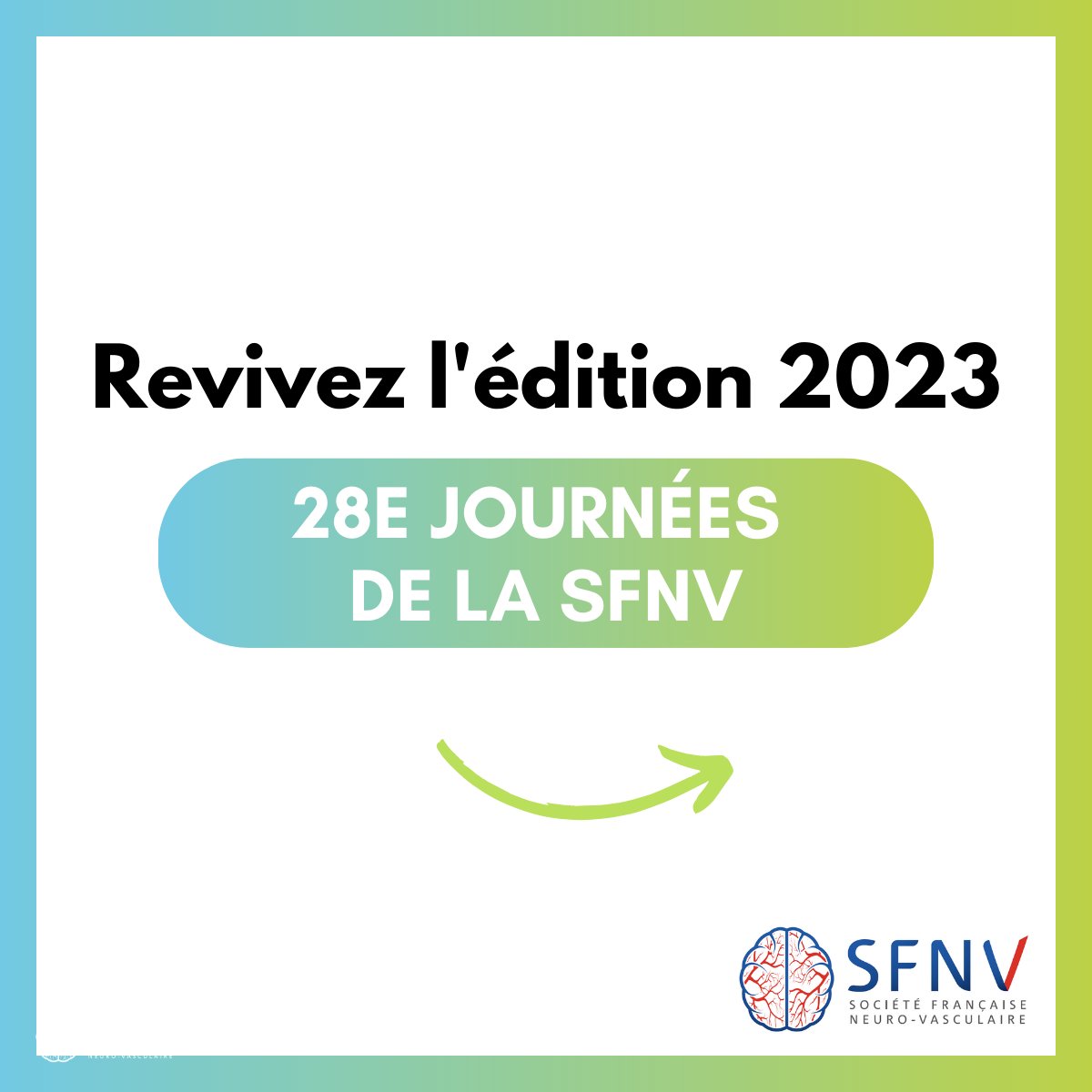 la_SFNV's tweet photo. ✨Revivre l'expérience 2023 ✨

🔹 600 inscrits
🔹 16 partenaires
🔹 60 posters
🔹 1 journée de formation paramédicale

Nous avons hâte de vous retrouver du 13 au 15 novembre pour l’édition 2024, à Saint-Malo !

✨Inscrivez-vous : https://t.co/JXNSW5E4Tk

#SNFV #Neurovasculaire https://t.co/Cc1kIcDofE