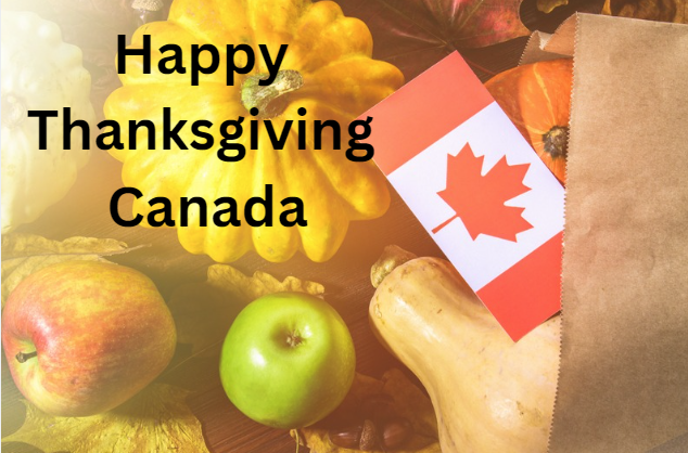 To my friends to the north! Happy Thanskgiving!