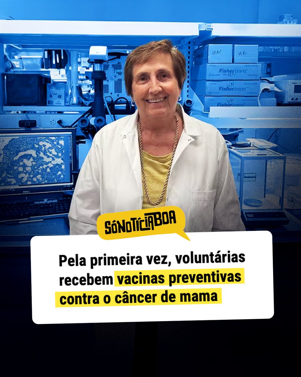 Estamos no Outubro Rosa, mês de conscientização e luta contra o câncer de mama. Com o avanço da ciência e novas terapias, muitas mulheres que convivem com a doença têm a chance de viver com mais longevidade e qualidade de vida. 
Um exemplo recente é Maria Kitay, de 67 anos, a