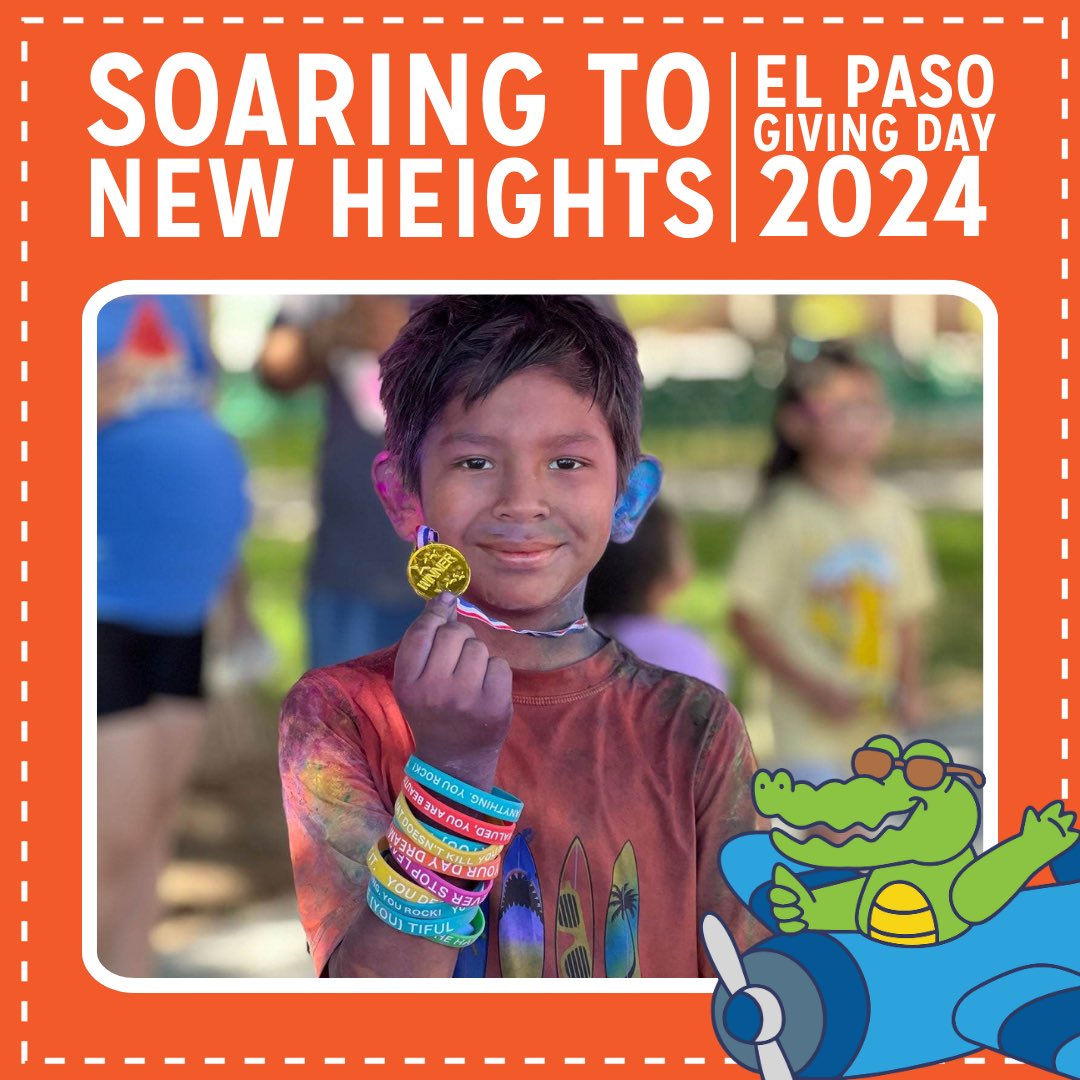 ✨ And here’s some exciting news: from Oct 10-17, your donations will be matched by the Melinda and Meyer Marcus Family Foundation, so your impact will be doubled!

Getting involved is super easy! Just head to elpasogivingday.org/.../boys-girls… and donate anytime between Oct 10-17.