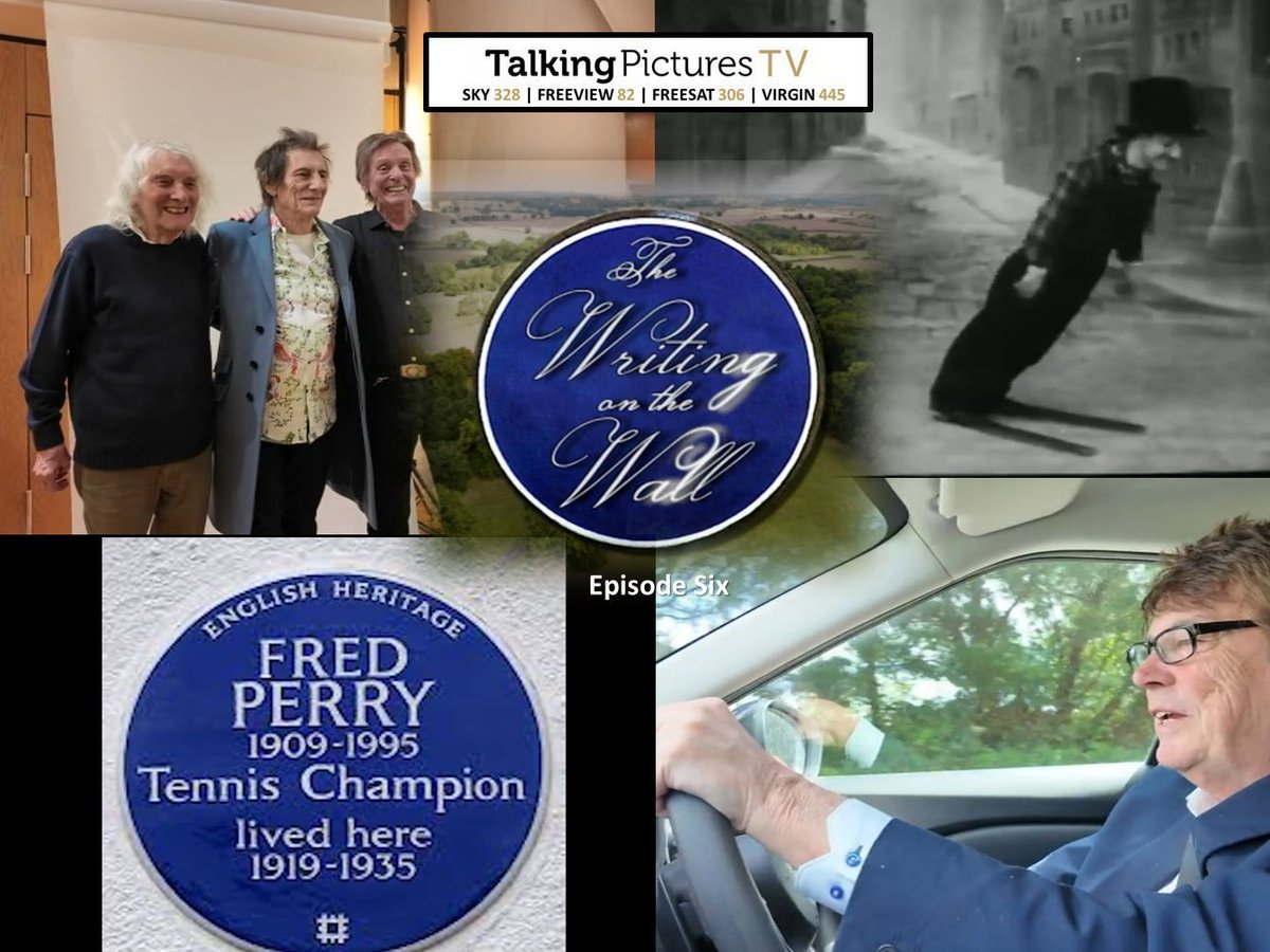 TalkingPicsTV's tweet image. 📺 Premiere series: THE WRITING ON THE WALL - Episode 6 5:20pm #TPTVsubtitles

Join @MikeReadUK as he looks at more Blue Plaques 🔵 and the histories behind the people they commemorate. This week featuring #FredPerry #MarkKnopfler #ArchibaldLeitch