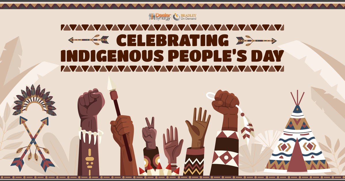 Today, we honor and celebrate the rich histories, cultures, and contributions of Indigenous peoples across the globe! ✨ Let’s continue to support and stand in solidarity with Indigenous voices! 🙌

#IndigenousPeoplesDay #StrengthInDiversity #DealerSynergy #BradleyOnDemand