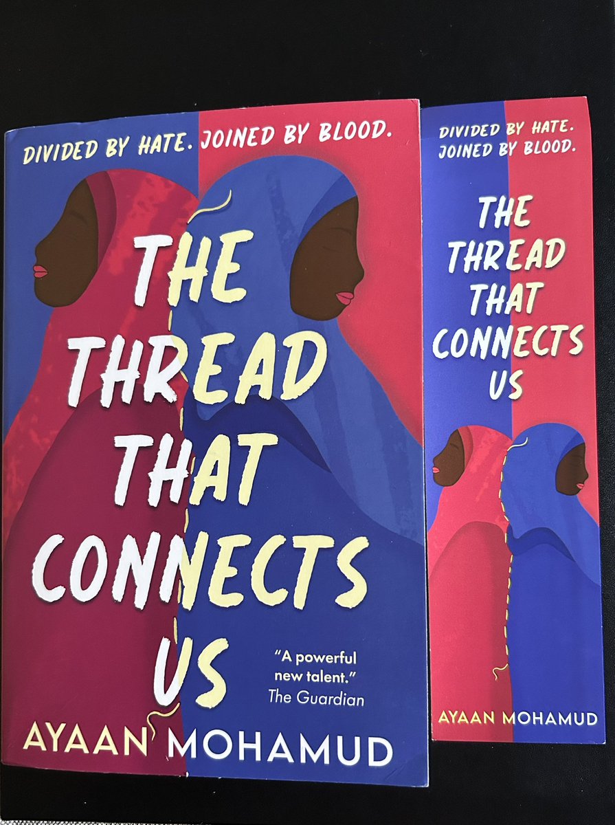 jan_is_reading's tweet photo. I was so lucky to win a copy of this amazing sounding book!
#TheThreadThatConnectsUs
@ayaan_moham
Thank you so much Ayaan, I’m looking forward to reading it 😁
Kindly dedicated to me and it has a matching bookmark! 😍 https://t.co/Whvheitc9T