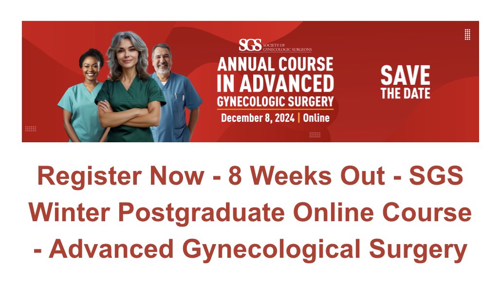 Megan Wasson, DO, FACOG, FACS (@wassonmegan) on Twitter photo Are an #obgyn wanting to take your surgical practice to the next level? This is the course for you! Expert faculty will use case based discussion and coaching to elevate the knowledge, skill, and understanding of all! <a href="/GynSurgery/">Society of Gynecologic Surgeons</a> #MayoClinicAZ <a href="/MayoClinic/">Mayo Clinic</a> sgsonline.org/2024-winter-po… Are an #obgyn wanting to take your surgical practice to the next level? This is the course for you! Expert faculty will use case based discussion and coaching to elevate the knowledge, skill, and understanding of all! <a href="/GynSurgery/">Society of Gynecologic Surgeons</a> #MayoClinicAZ <a href="/MayoClinic/">Mayo Clinic</a> sgsonline.org/2024-winter-po…