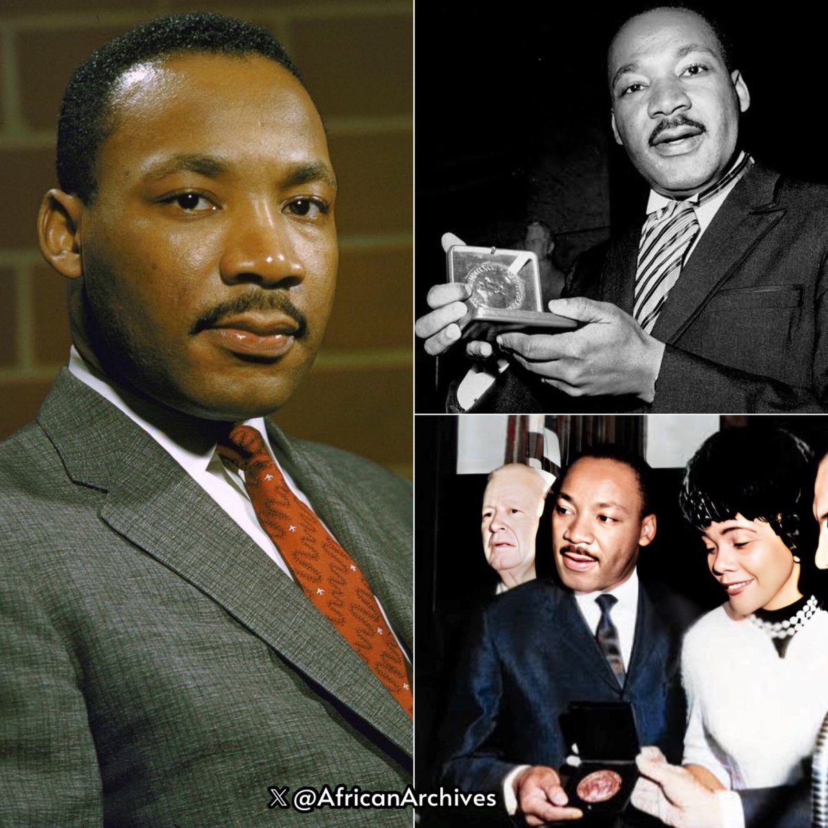 On this day in 1964, Martin Luther King Jr became the youngest man ever to win the Nobel Peace Prize at that time.

He later donated the prize money of $54,123, to furthering the civil rights movement.
