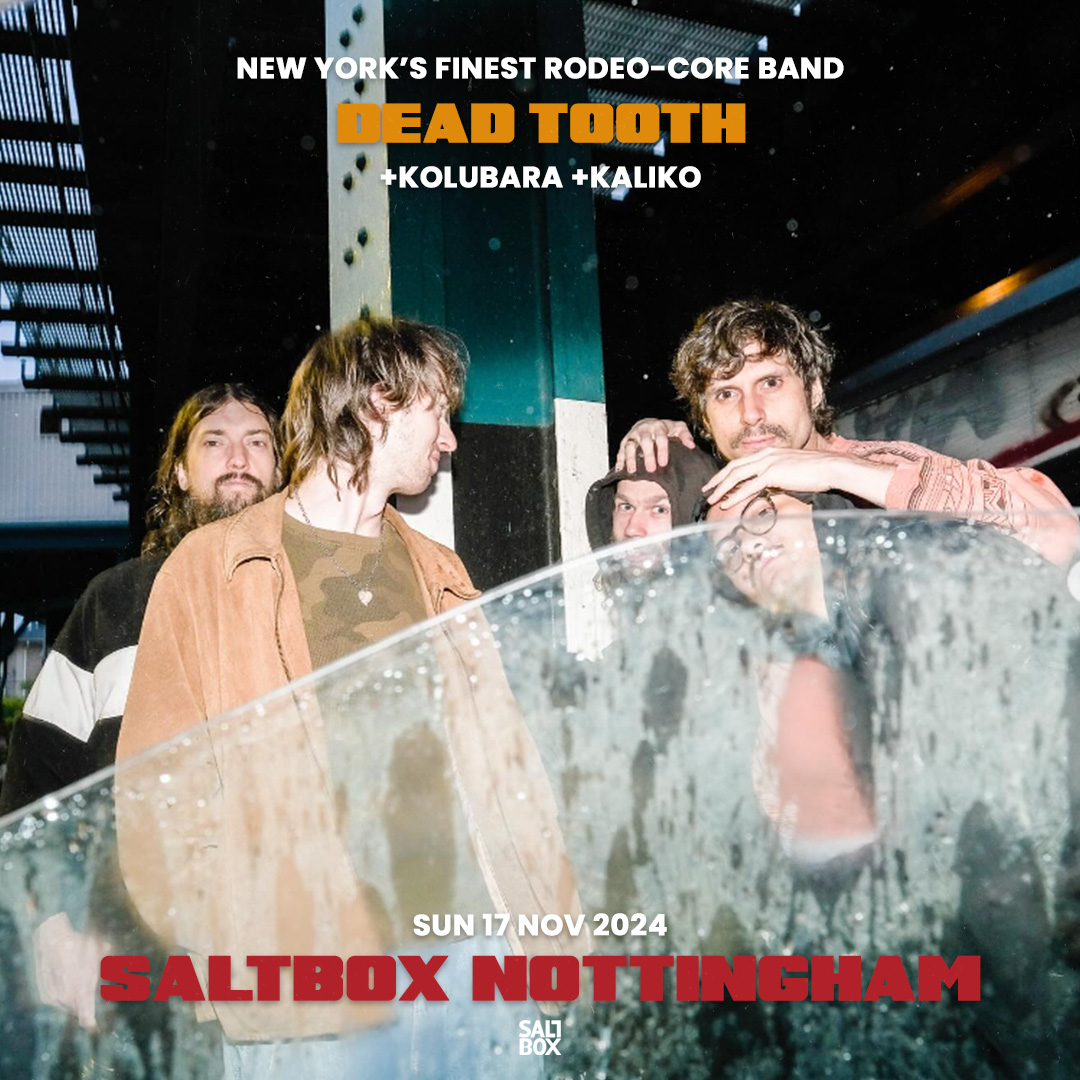 All Smiles because we are back in our beautiful hometown on November 17th supporting Dead Tooth at Saltbox, best of all it's completely free !